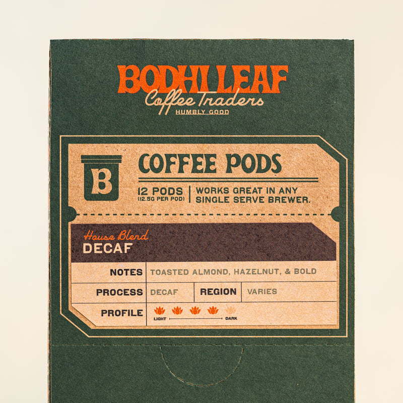 Roasted - Decaf Specialty Coffee Pods