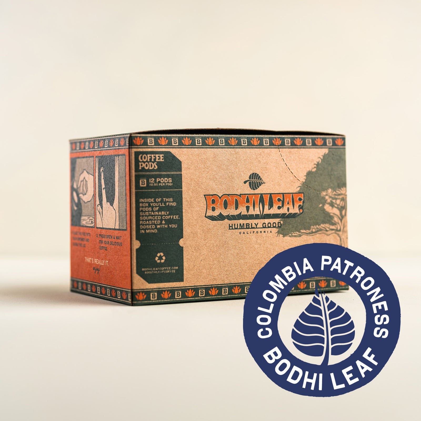 Roasted - Colombia Patroness Specialty Coffee Pods