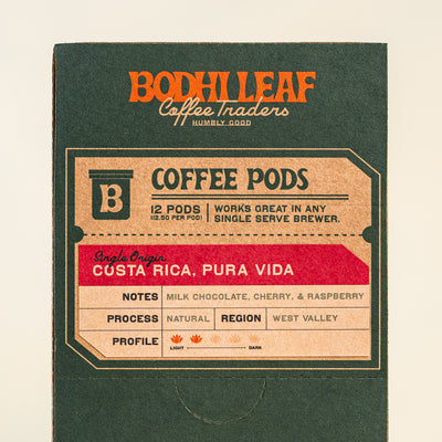 Roasted - Costa Rica Pura Vida Specialty Coffee Pods