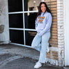 Bodhi Leaf Heather Grey Hoodie