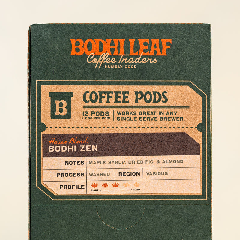 Roasted - Bodhi Zen Blend Specialty Coffee Pods