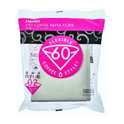 HARIO V60  PAPER FILTERS 100 PACK