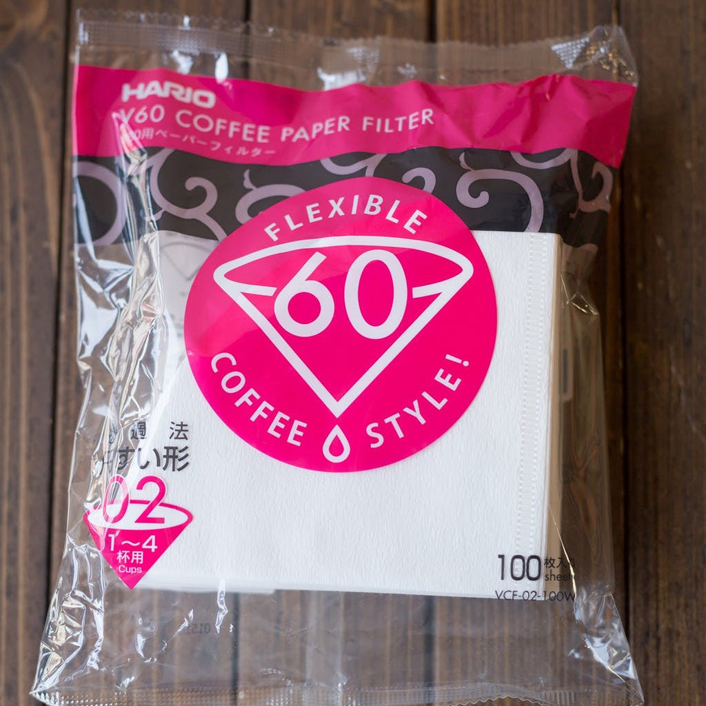 HARIO V60  PAPER FILTERS 100 PACK Bodhi Leaf Coffee Traders
